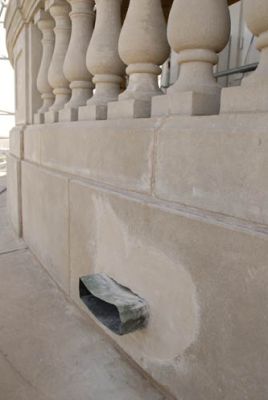 Professional Masonry Repair on Capitol Dome of Arkansas State Capitol Building